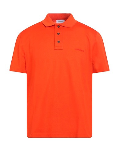 FERRAGAMO Polo shirt Orange 100% Cotton