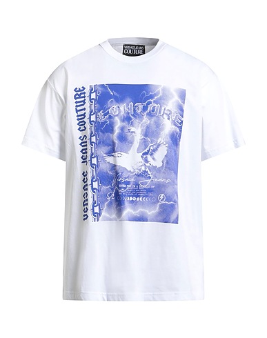 VERSACE JEANS COUTURE T-shirt White 100% Cotton