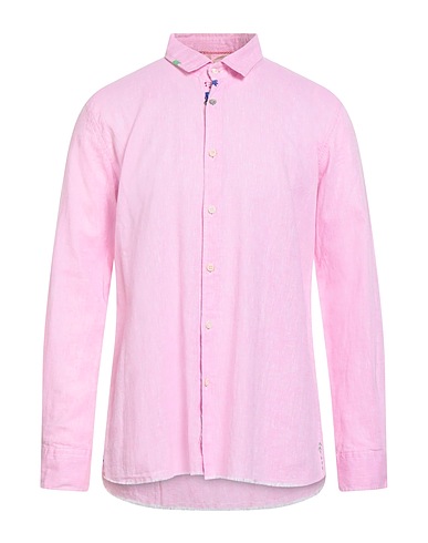 BOB Linen shirt Pink 55% Linen, 45% Cotton