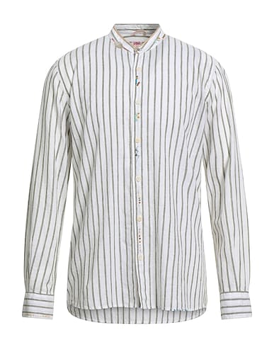 BOB Linen shirt Green 55% Linen, 45% Cotton