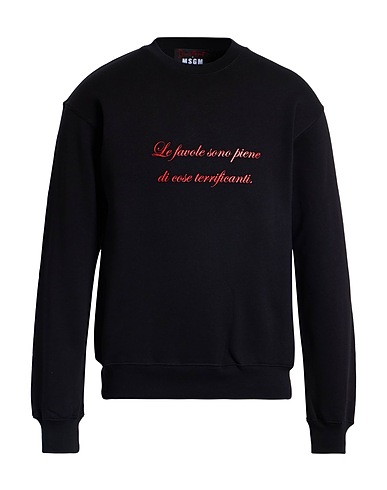 MSGM Felpa DARIO ARGENTO X MSGM Nero 100% Cotone