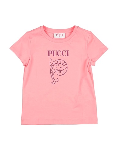 PUCCI T-shirt Rosa 100% Cotone