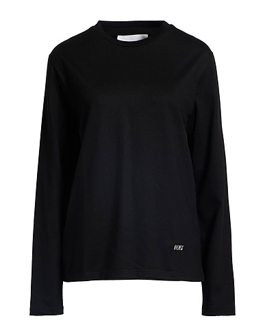 JIL SANDER Basic T-Shirt Black 100% Cotton