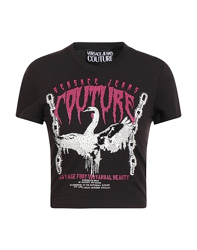 VERSACE JEANS COUTURE Haut court 95% Coton, 5% Élasthanne