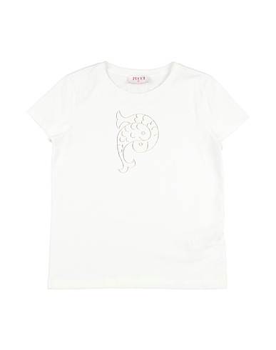 PUCCI T-shirt Λευκό 100% Βαμβάκι