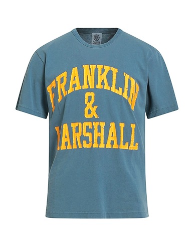 FRANKLIN & MARSHALL T-shirt Blu chiaro 100% Cotone