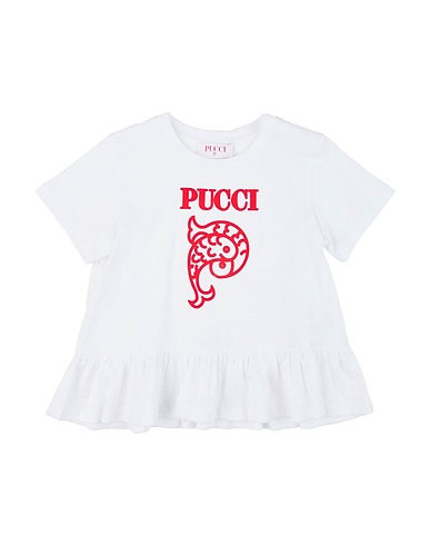 PUCCI T-shirt BIANCO 100% Cotton