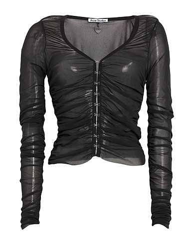 ACNE STUDIOS Top Charcoal 100% Nylon