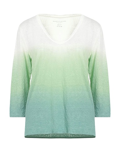 MAJESTIC FILATURES T-shirt 50% Cotton, 50% Linen