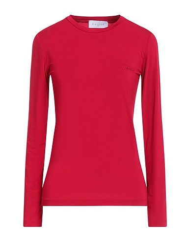 GAëLLE Paris T-shirt Rosso 55% Rayon, 37% Poliestere, 8% Elastan