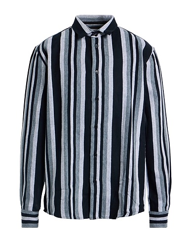 VERSACE JEANS COUTURE Striped shirt Black 100% Cotton