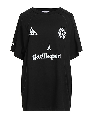 GAëLLE Paris T-Shirt Schwarz 100% Baumwolle