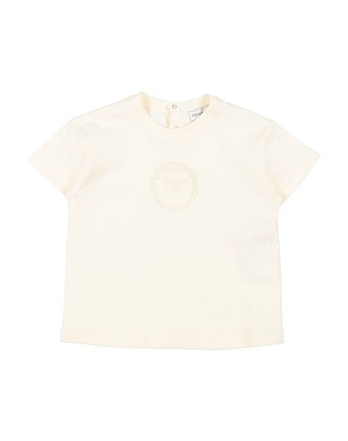EMPORIO ARMANI T-shirt Ivory 100% Cotton