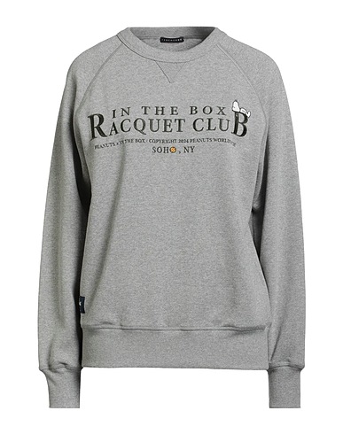 IN THE BOX Felpa PEANUTS X IN THE BOX Grigio chiaro 100% Cotone