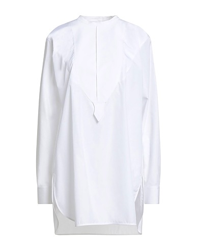 JIL SANDER Solid colour shirts & blouses White 100% Cotton