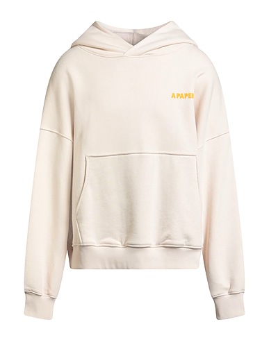 A PAPER KID Hooded sweatshirt Beige 100% Cotton