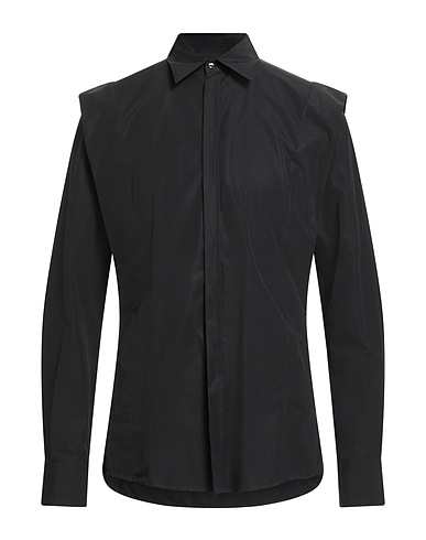 DOLCE&GABBANA Solid colour shirt MARTINI Black 100% Cotton
