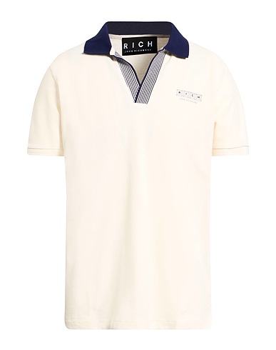JOHN RICHMOND Μπλουζάκι Polo Φίλντισι 100% Βαμβάκι