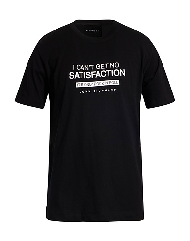 JOHN RICHMOND T-shirt Black 100% Cotton
