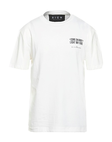 JOHN RICHMOND T-shirt White 95% Cotton, 5% Elastane