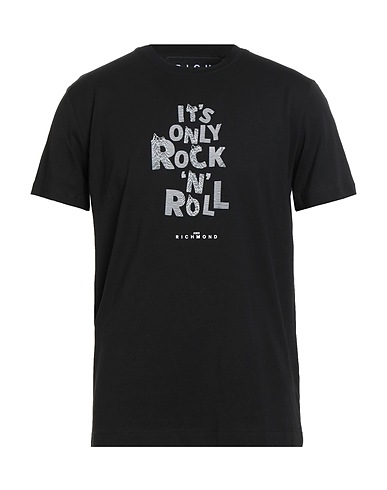 JOHN RICHMOND T-shirt Black 100% Cotton