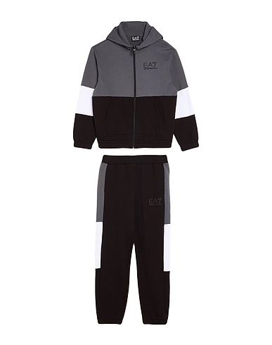 EMPORIO ARMANI Tracksuit Grey 88% Cotton, 12% Polyester