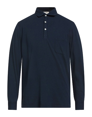 HERITAGE Polo shirt Midnight blue 100% Cotton