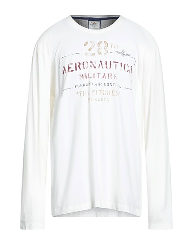 AERONAUTICA MILITARE T-shirt Ivory 100% Cotton