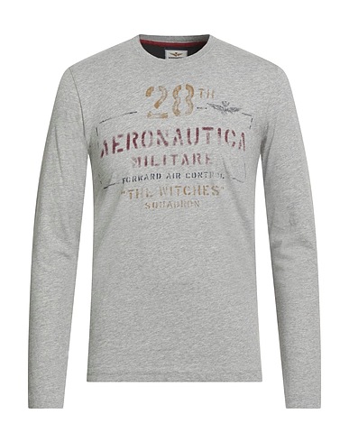 AERONAUTICA MILITARE T-shirt Grey 100% Cotton