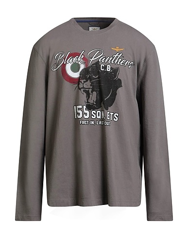 AERONAUTICA MILITARE T-shirt Grey 100% Cotton