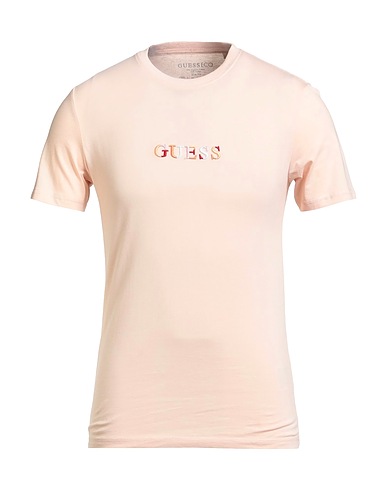 GUESS T-shirt Cipria 50% Cotone organico, 50% Cotone