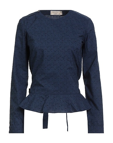 MAISON KITSUNÉ Top Midnight blue 100% Cotton
