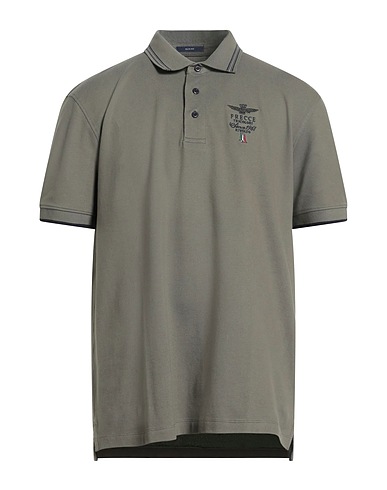 AERONAUTICA MILITARE Poloshirt Khaki 95% Baumwolle, 5% Elastan