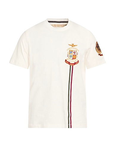 AERONAUTICA MILITARE T-shirt Bianco 100% Cotone