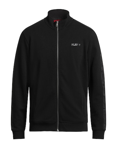 GUESS Sweatshirt Black 60% Cotton, 40% Polyester