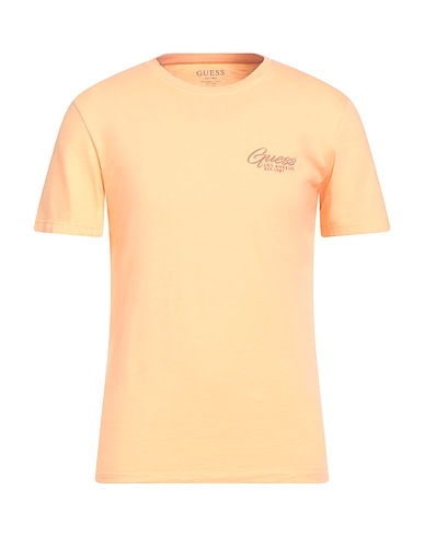 GUESS T-shirt Apricot 50% Organic cotton, 50% Cotton