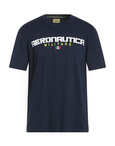 AERONAUTICA MILITARE T-shirt Navy 100% Cotton