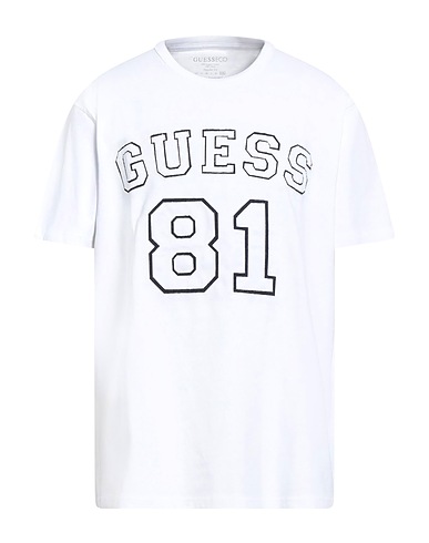 GUESS T-shirt ECO White 50% Organic cotton, 50% Cotton