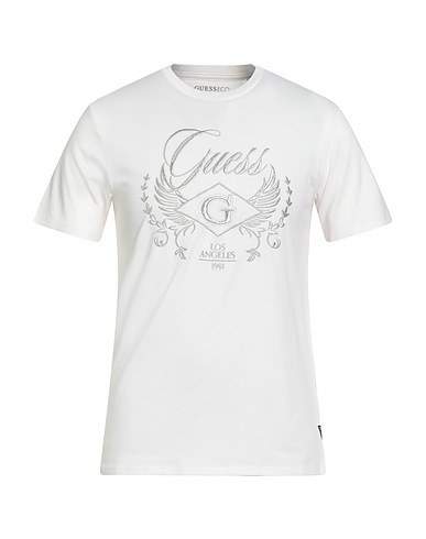 GUESS T-shirt ECO Ivory 100% Organic cotton