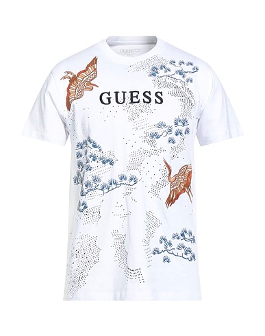 GUESS T-shirt ECO White 50% Organic cotton, 50% Cotton