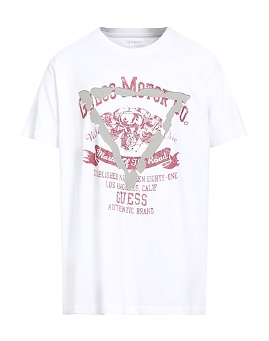 GUESS T-Shirt ECO Weiß 50% Organische Baumwolle, 50% Baumwolle