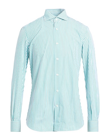 MAZZARELLI Striped shirt 100% Cotton