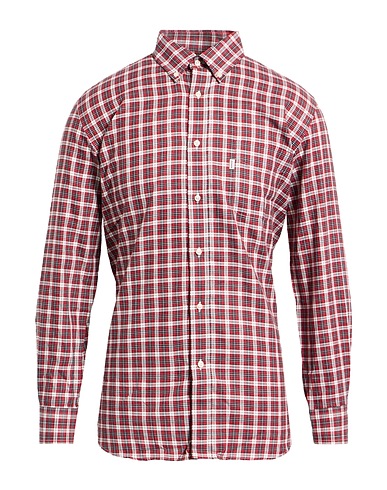 BARBOUR Checked shirt Red 100% Cotton