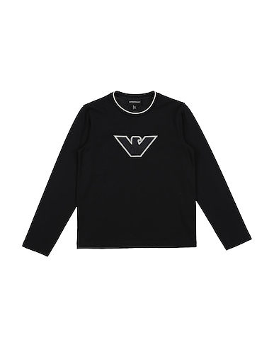EMPORIO ARMANI T-shirt Blu notte 100% Cotone