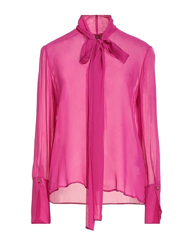 PATRIZIA PEPE SERA Solid color shirts & blouses Fuchsia 100% Viscose