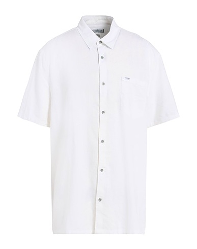GUESS Chemise de couleur unie 51% Lin, 49% Viscose