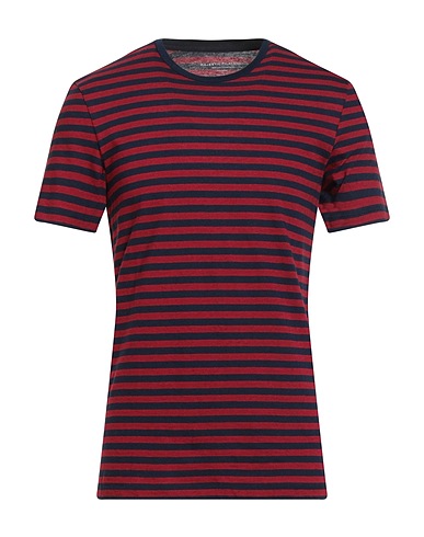 MAJESTIC FILATURES T-shirt Burgundy 85% Organic cotton, 15% Cashmere