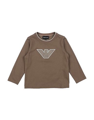 EMPORIO ARMANI T-shirt Khaki 100% Cotton