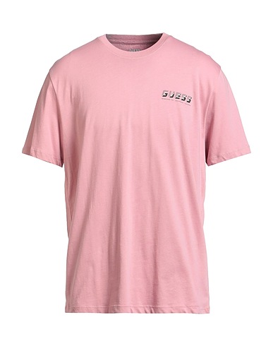 GUESS T-shirt Pink 100% Cotton