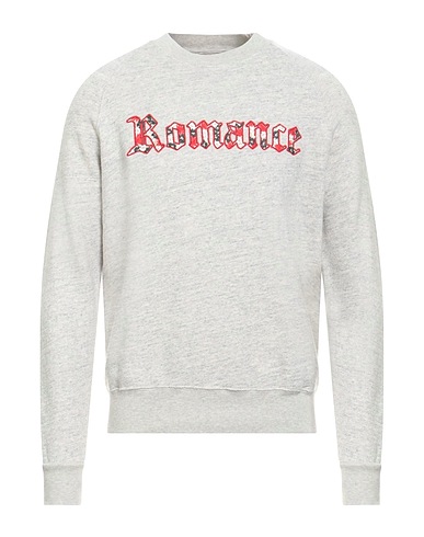 MAISON KITSUNÉ Sweatshirt Light grey 100% Cotton